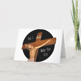 Lenten Wenskaart van de Aswoensdag Kaart