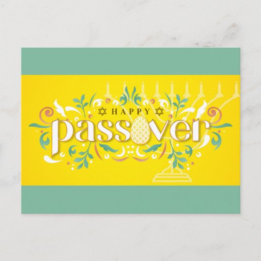 Lentense Pesach Briefkaart (Voorkant)