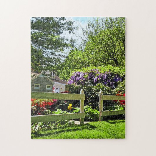 Lententuin met Wisteria Legpuzzel (Verticaal)