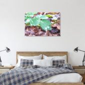 Lenteontwaken, regendagen canvas afdruk (Insitu (Slaapkamer))