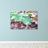 Lenteontwaken, regendagen canvas afdruk (Insitu (Houten vloer))