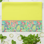 Lentepaisley keukendoek theedoek (Gevouwen)