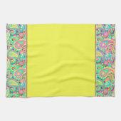 Lentepaisley keukendoek theedoek (Horizontaal)