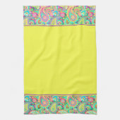 Lentepaisley keukendoek theedoek (Verticaal)