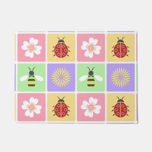 Lentepatches Doormat Deurmat (Voorkant)