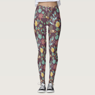 lentepatroon leggings