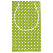 Lentepatroon met witte haarpunten klein cadeauzakje (Achterkant)