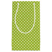 Lentepatroon met witte haarpunten klein cadeauzakje (Voorkant)