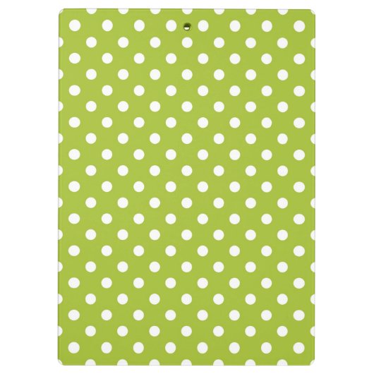 Lentepatroon met witte haarpunten klembord (Achterkant)