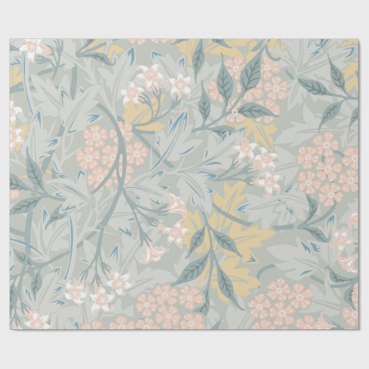 LENTEPATROON WILLIAM MORRIS INPAKPAPIER (Vlak)