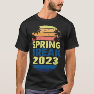 Lentepauze 2023 familie Lente pauze Zondag 2023 T-shirt