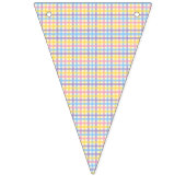 Lentepenaar in de tuin vlaggetjes (Eerste vlag)