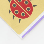 Lenteplekken Fleece Deken (Hoek)