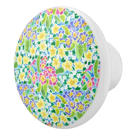 lenteprimroses keramische Knob Knop (Rechts)
