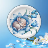 'Lentepuppy' Papieren Bord