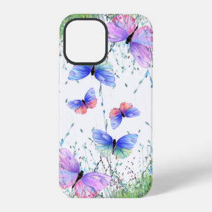 Lentere Joie - Kleurrijke Vlinders Vliegen in de N iPhone 12 Pro Hoesje