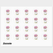 Lentere Tulpen Emmer Stickers (Vel)