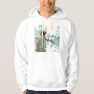 Lentereverie: Kraanvogels en pruimenbloesems Hoodie