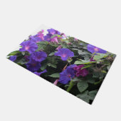 Lenterochtendglories in blauw deurmat (Schuin)
