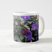 Lenterochtendglories in blauw grote koffiekop (Voorkant rechts)