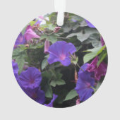 Lenteroemglories in het blauw ornament (achterkant)