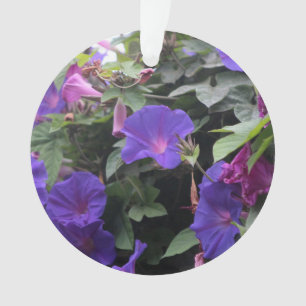 Lenteroemglories in het blauw ornament