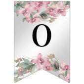 Lenteroze bloemenslinger vlag vlaggetjes (Tweede vlag)