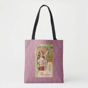 Lentertijd Art Nouveau Boodschappentas Tote Bag