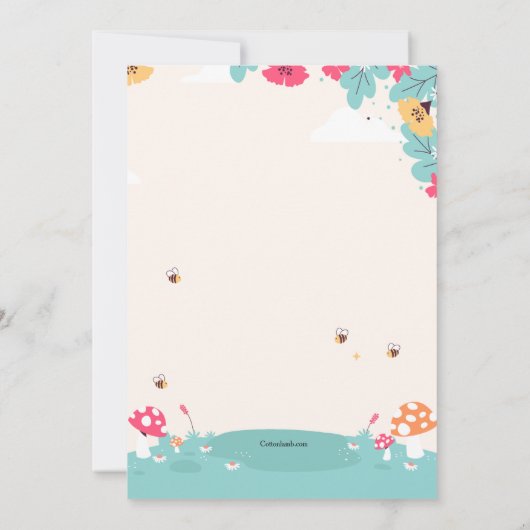 Lentertijd Gietkan Kaart (Achterkant)