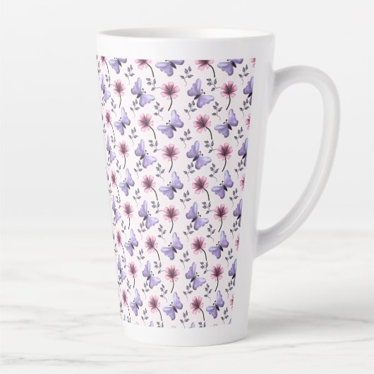 Lentervlinder Bloemengeschenk   Latte Mok (Rechts)