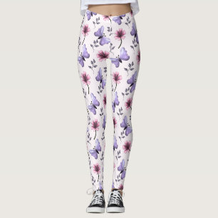 Lentervlinder Bloemengeschenk Leggings