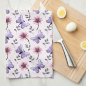 Lentervlinder Bloemengeschenk   Theedoek (Quarter Fold)
