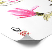 Lente's zachte dans poster (Hoek)