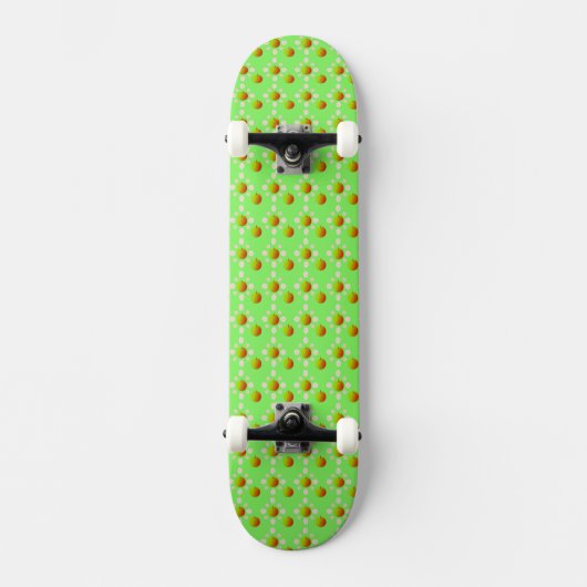  lentesappelbloesem en appels gepatterd persoonlijk skateboard (Voorkant)