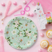 lentesbloem papieren bordje (Feest)