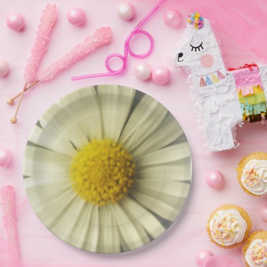 lentesbloem papieren bordje (Feest)