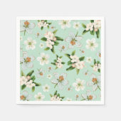  lentesbloem servet (Voorkant)