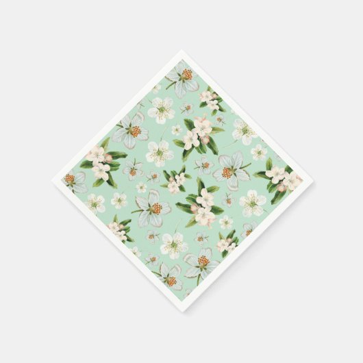  lentesbloem servet (Hoek)