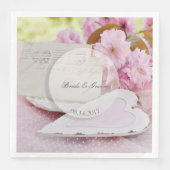  lentesbloem servetten (Voorkant)