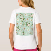  lentesbloem t-shirt (Achterkant)