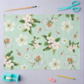  lentesbloem tissuepapier (Craft)