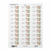 lentesbloemen stickers voor bloemretour (Full Sheet)