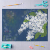 lentesbloemen witte bouquet romantische zomermarin tissuepapier (Craft)