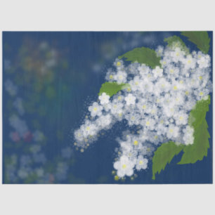 lentesbloemen witte bouquet romantische zomermarin tissuepapier