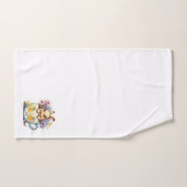 LentesBunnies, bloemen en theekoppen Bad Handdoek (Handdoek)