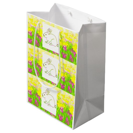 lentesBunnies Medium Cadeauzakje (Achterkant Gekanteld)