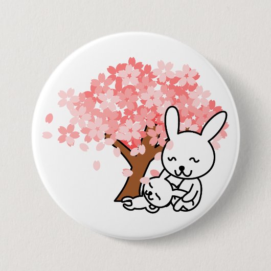 lentesBunnies Ronde Button 7,6 Cm (Voorkant)