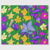 Lentescenten Cadeaupapier (Vlak)