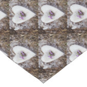 Lentescrocus op sneeuwhartfoto korte tafelloper (Hoek)