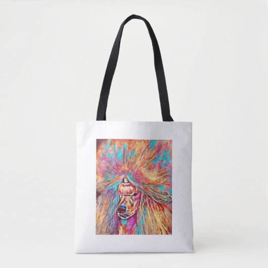 Lentese Poodle Tote Bag (Voorkant)
